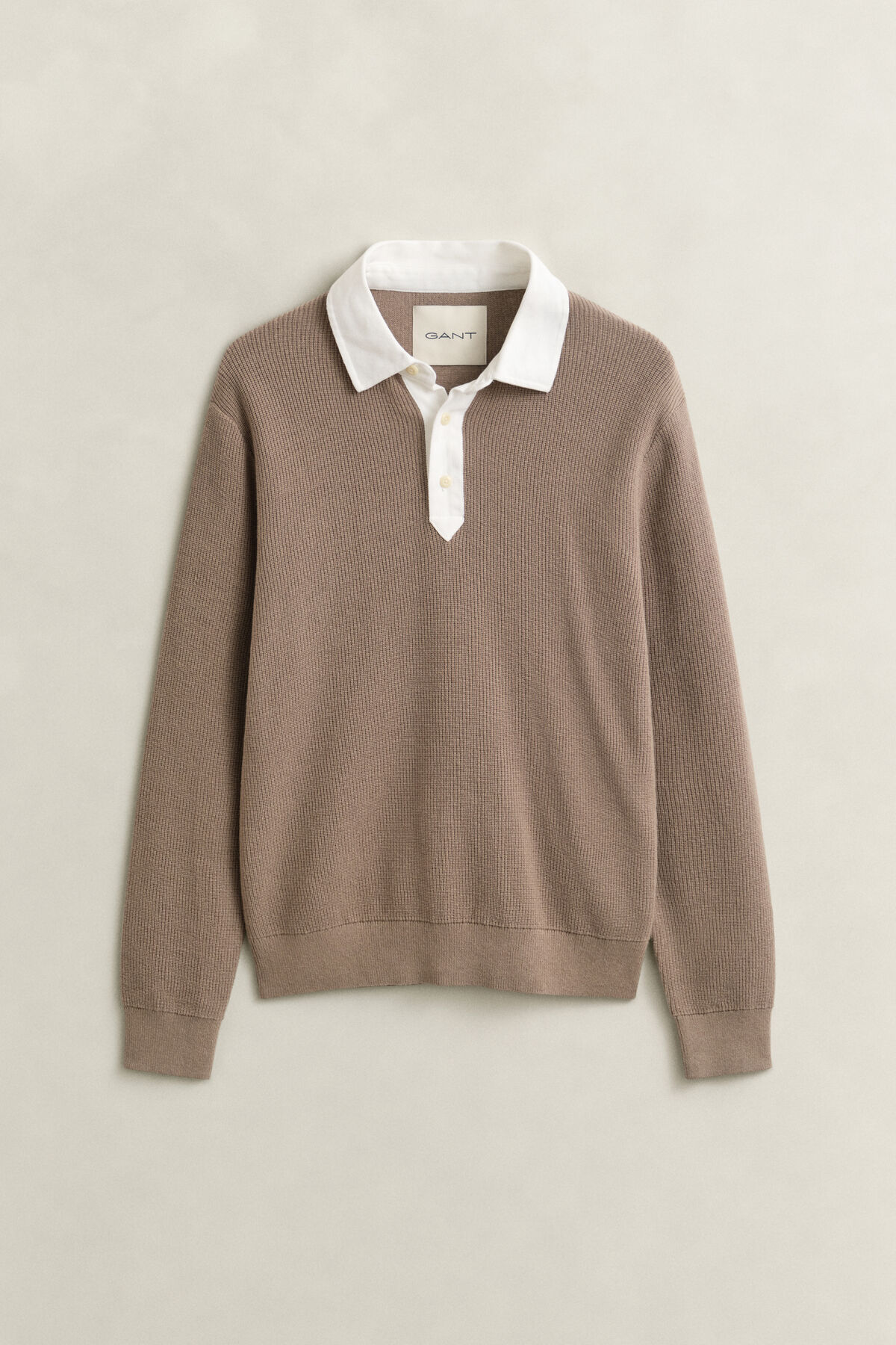 Cotton Merino Rugger — MIST TAUPE