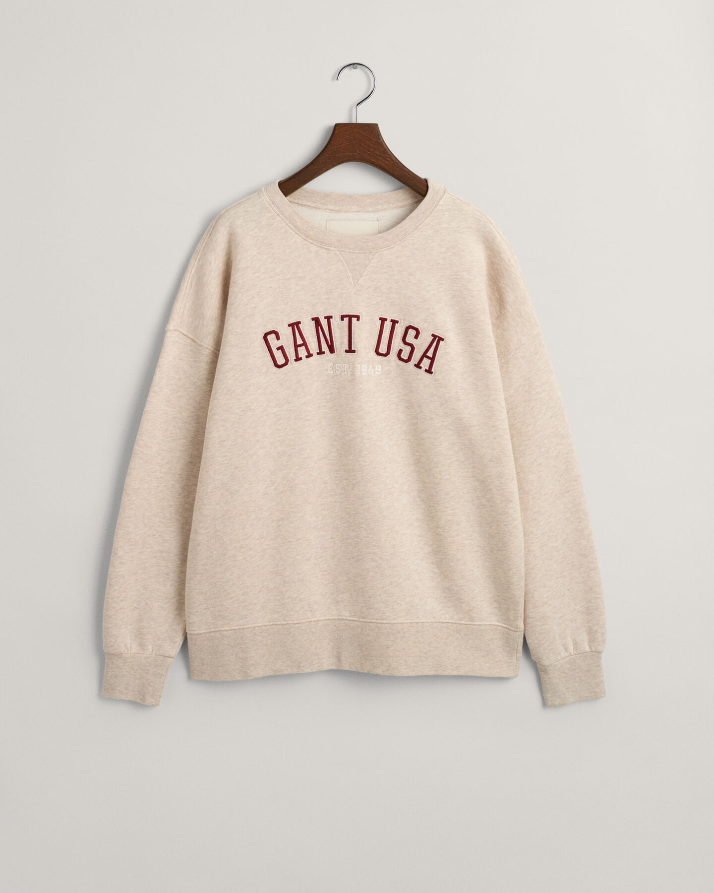 Oversized GANT USA Crew - Neck GANT Sweatshirt