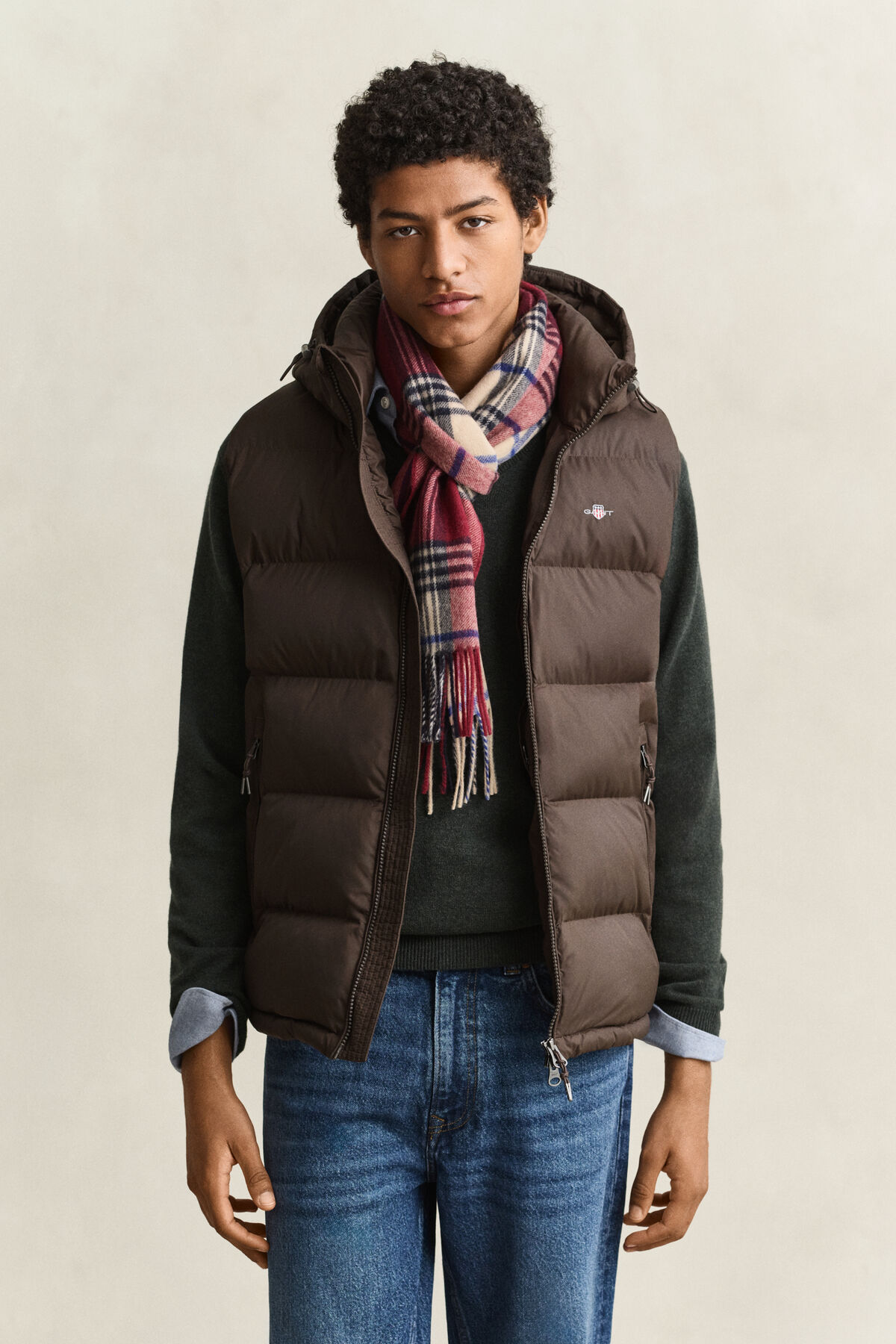 Active Cloud Vest — BLACK BROWN