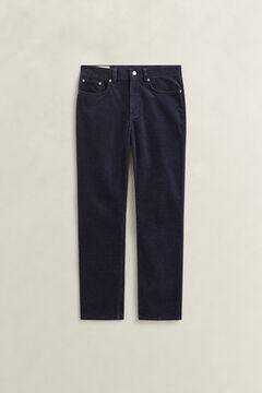 Corduroy Jeans — EVENING BLUE 1