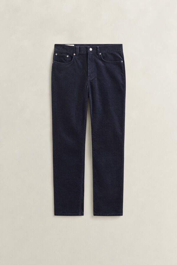 Corduroy Jeans — EVENING BLUE