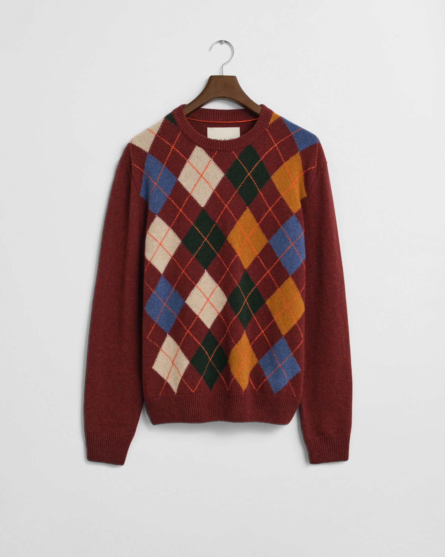 Argyle Crew Neck Sweater - GANT