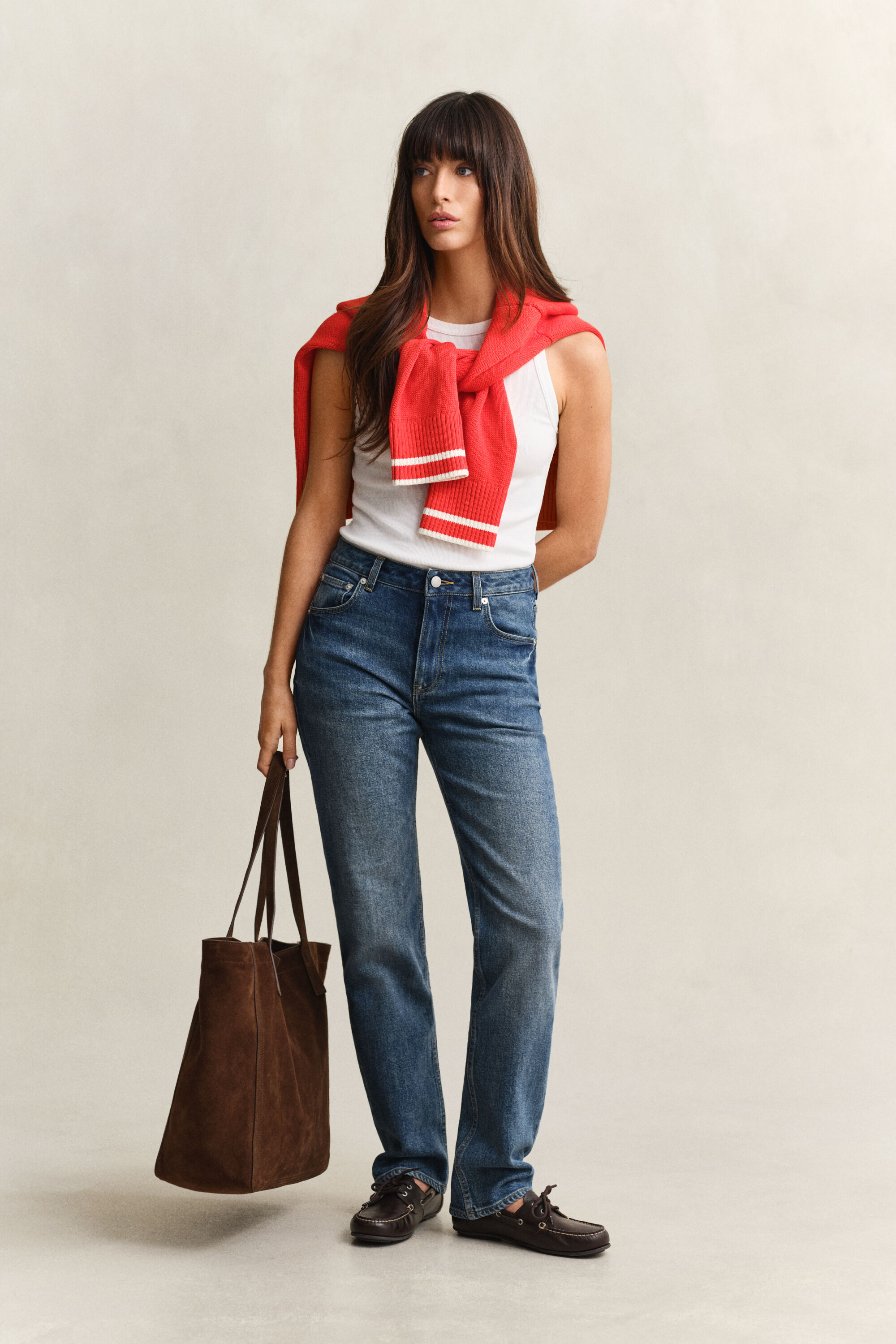 Straight Leg Stretch Jeans