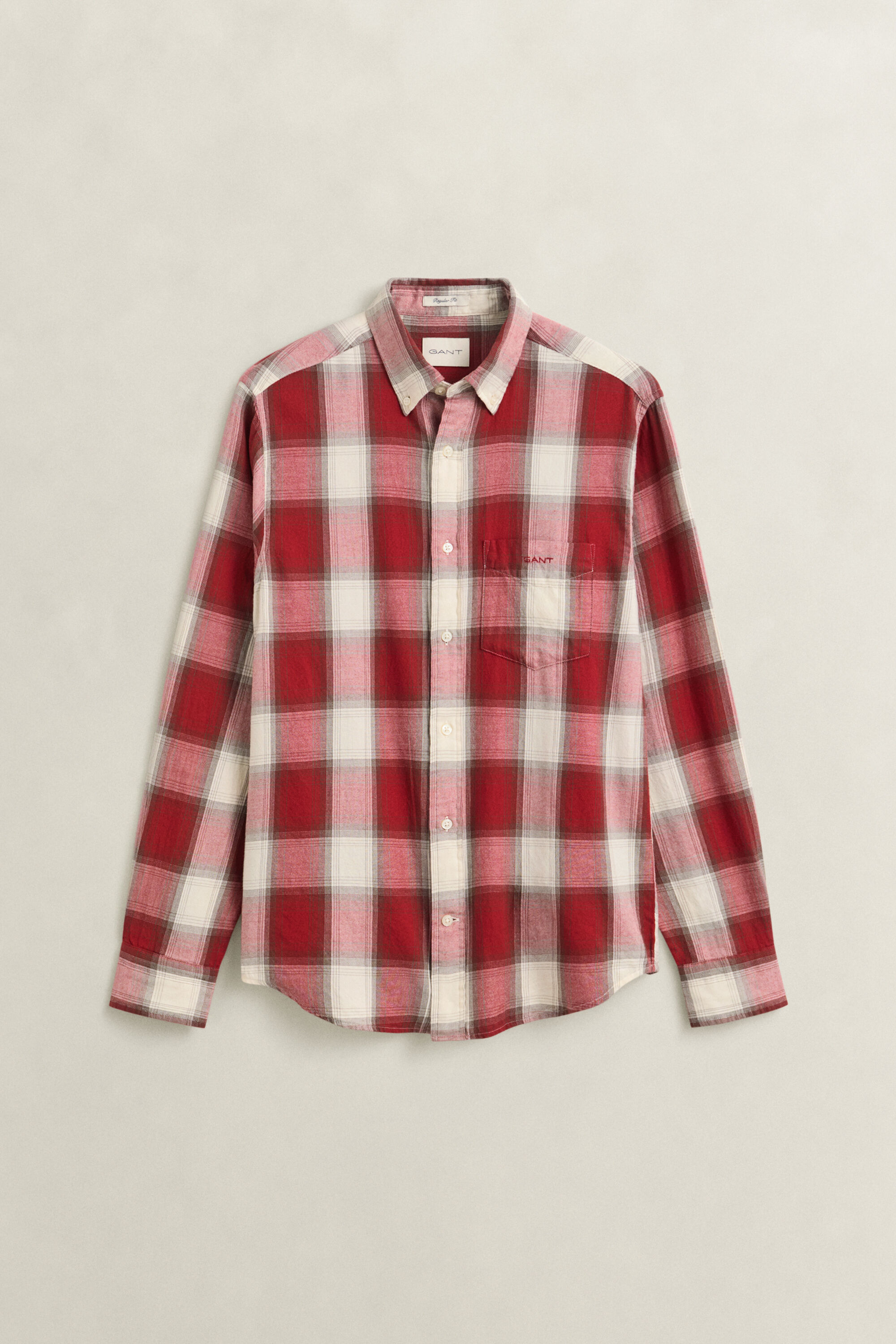 Checked Windblown Flannel Shirt