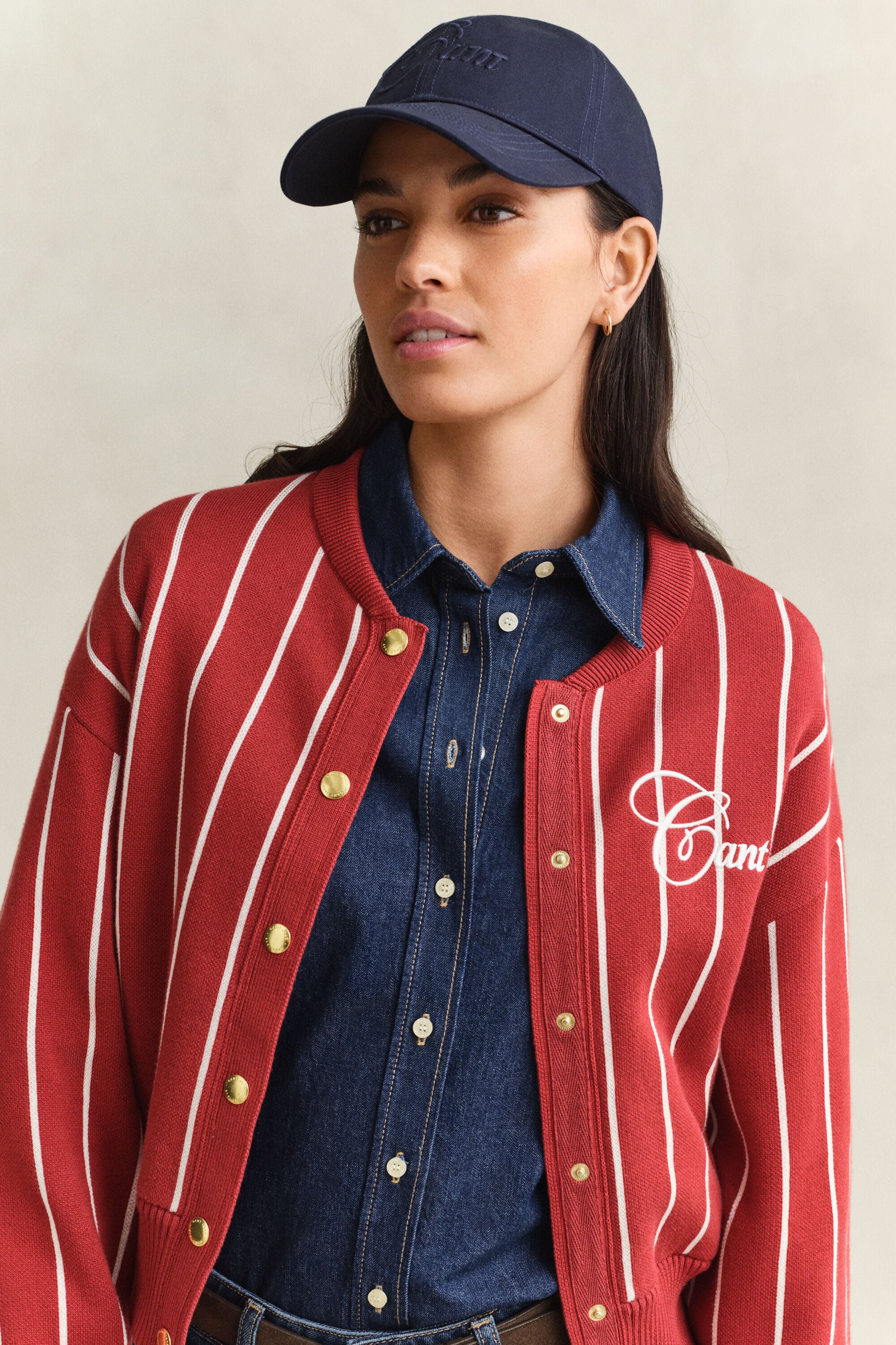 Knitted Varsity Jacket