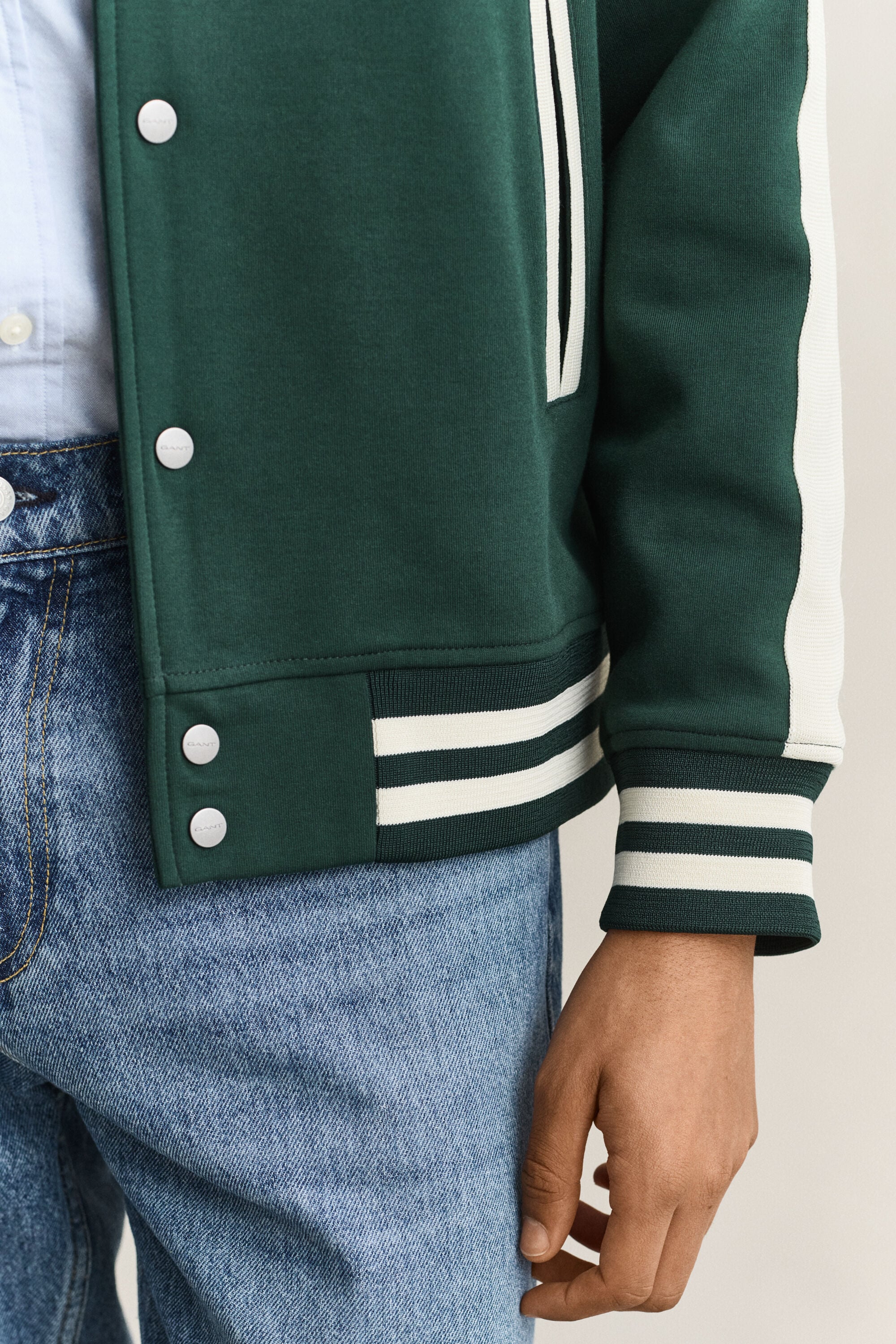 Interlock Buttoned Jacket