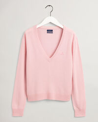Super Fine Lambswool V-Neck Sweater