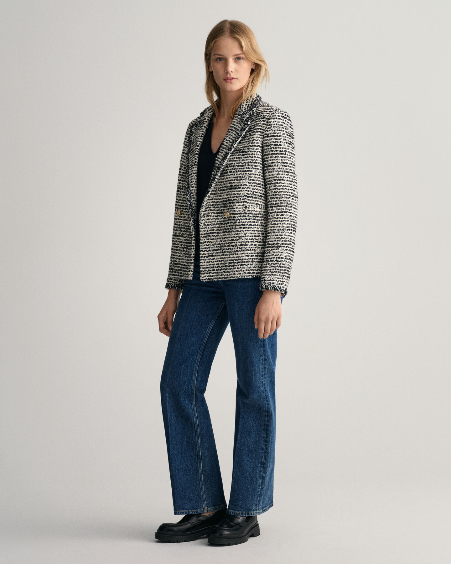 Tweed Blazer Jacket