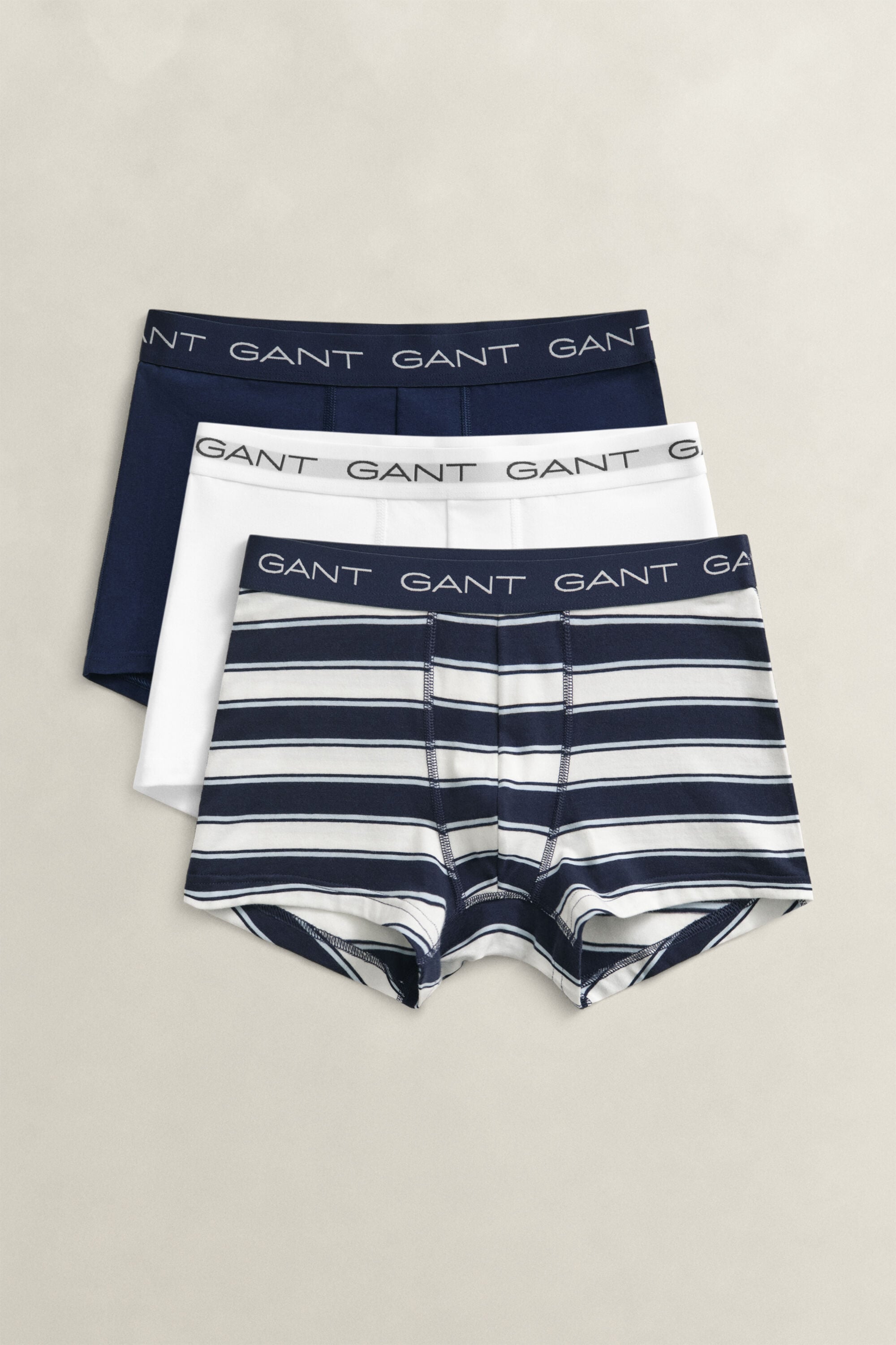 3-Pack Striped Trunks