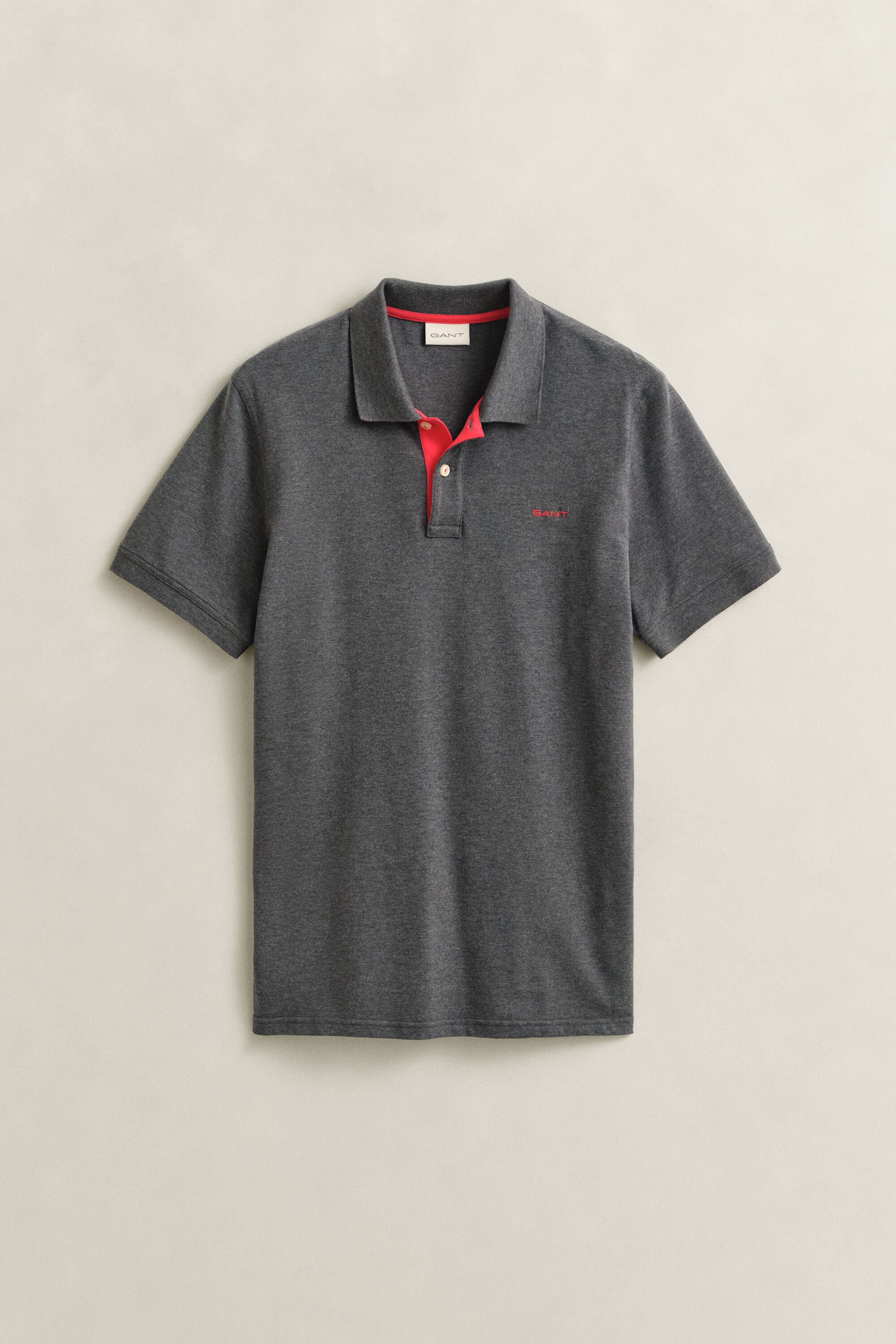 Contrast Piqué Polo Shirt