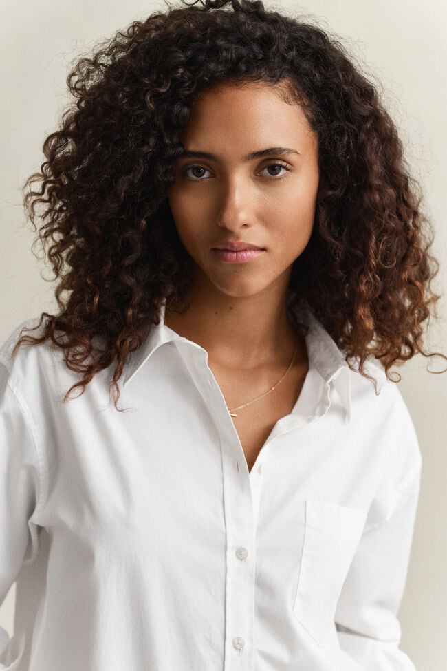 Relaxed Fit Classic Poplin Shirt