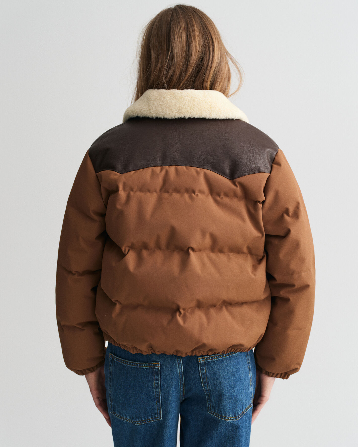 Faux Fur Collar Padded Jacket