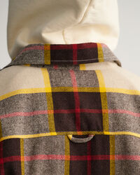 Plaid Wool Overshirt