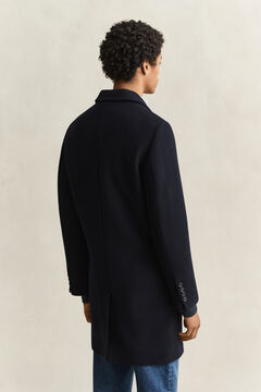 Wool Coat — EVENING BLUE 2