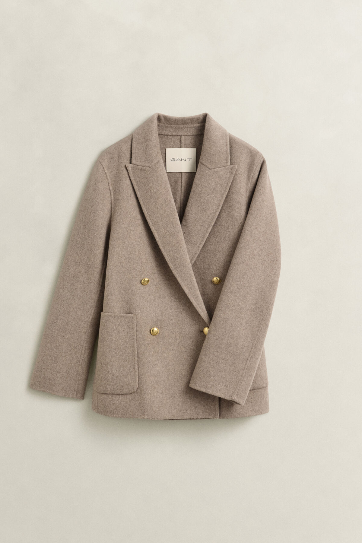 Classic Handstitched Club Blazer — MIST TAUPE