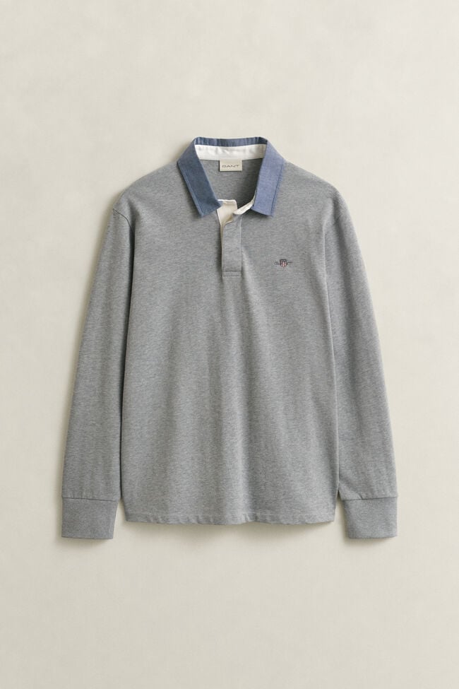 Chambray Collar Heavy Rugger
