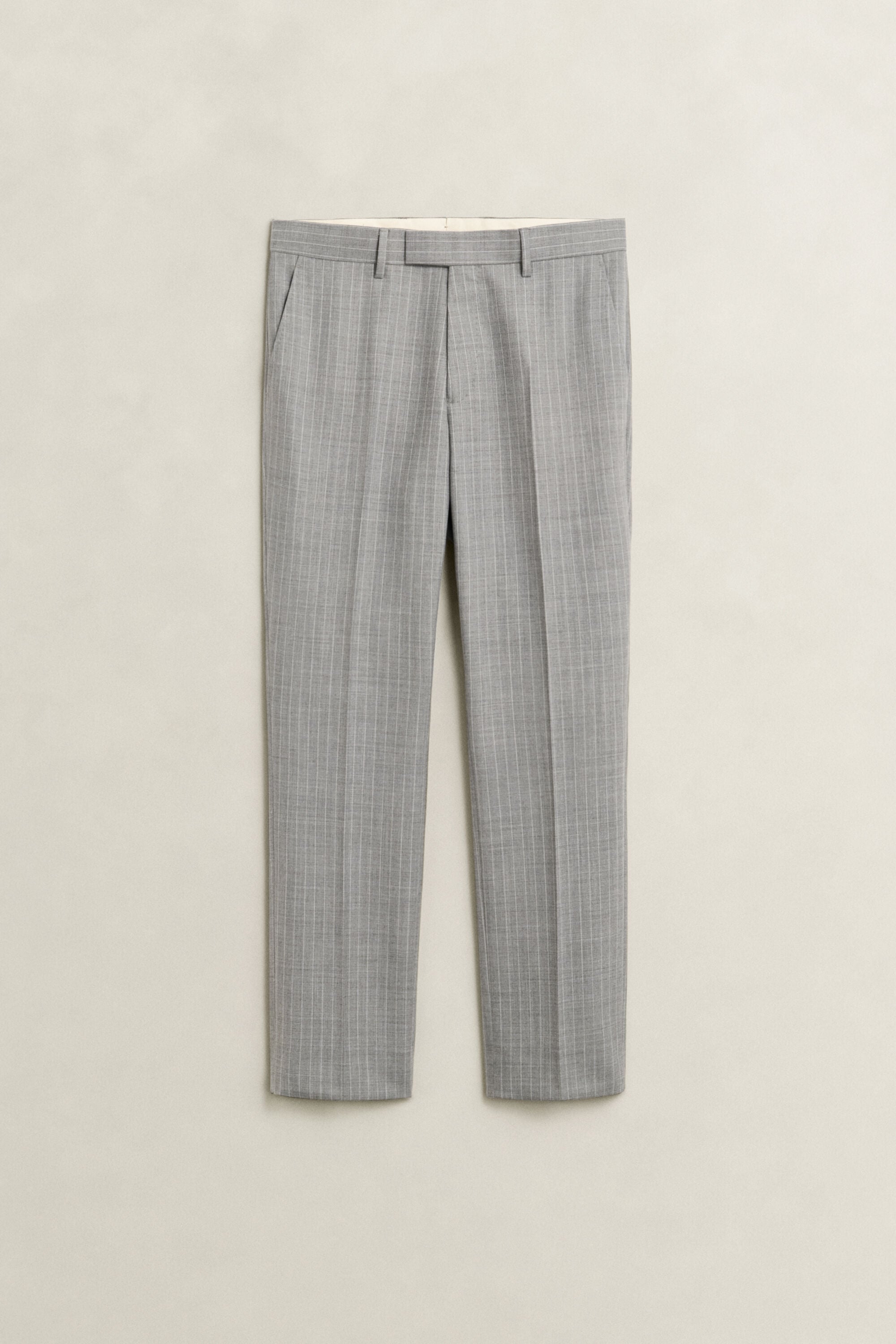 Pinstriped Suit Pants