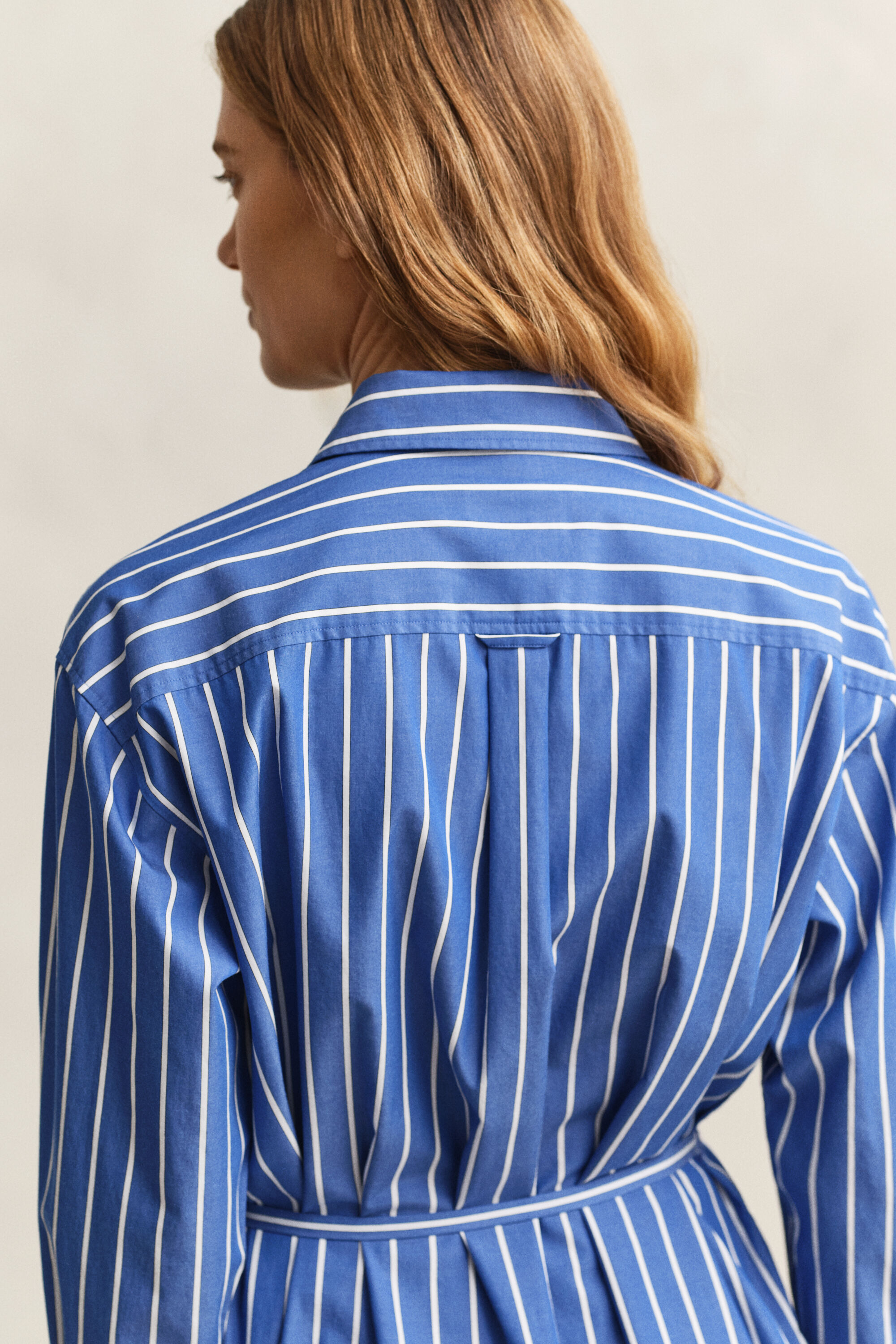 Striped Classic Poplin Dress