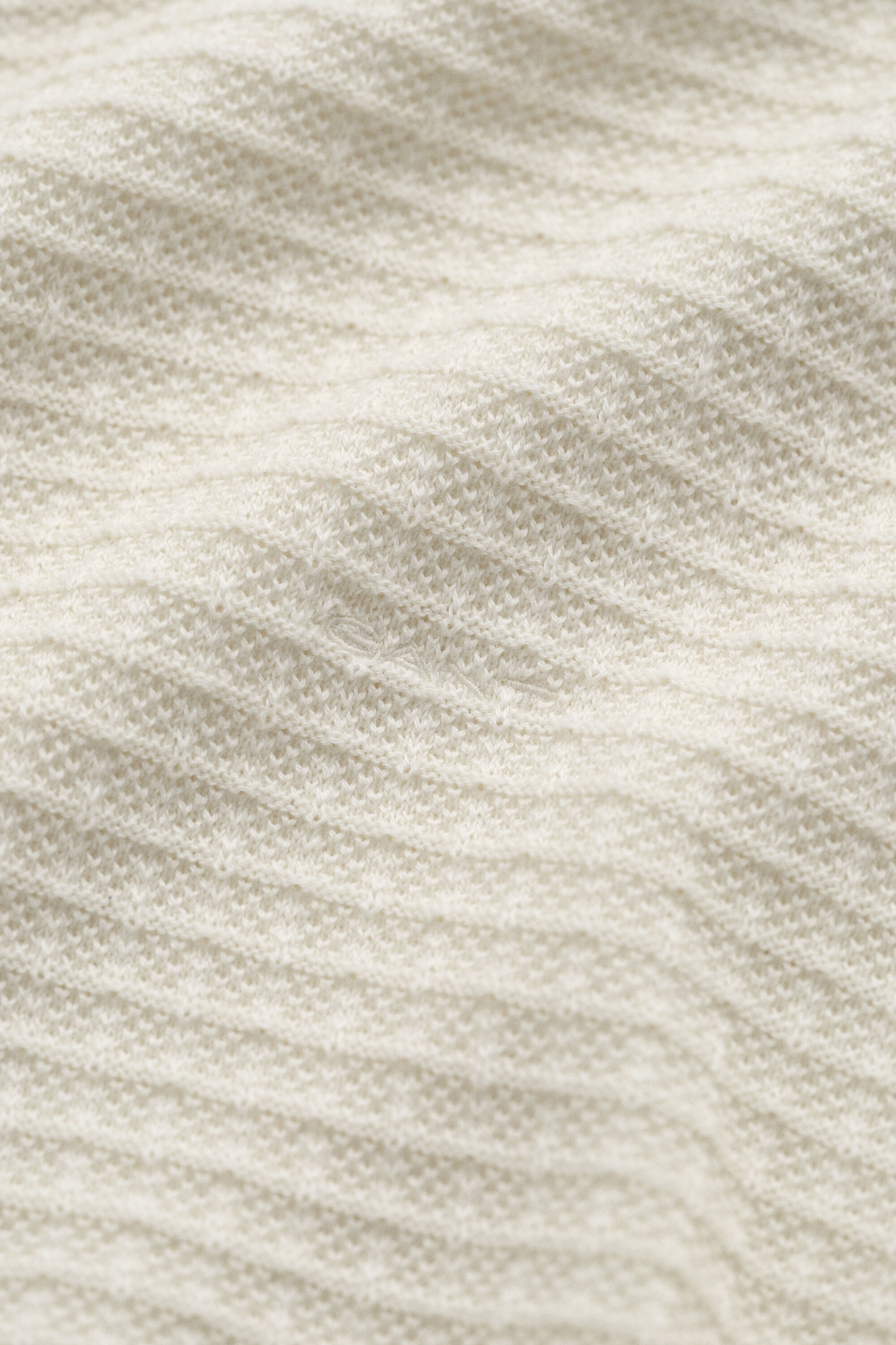 Textured Crew Neck Sweater