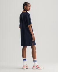 Colorblock Polo Dress
