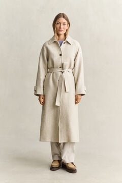 Balmacaan Coat — SOFT OAT 9