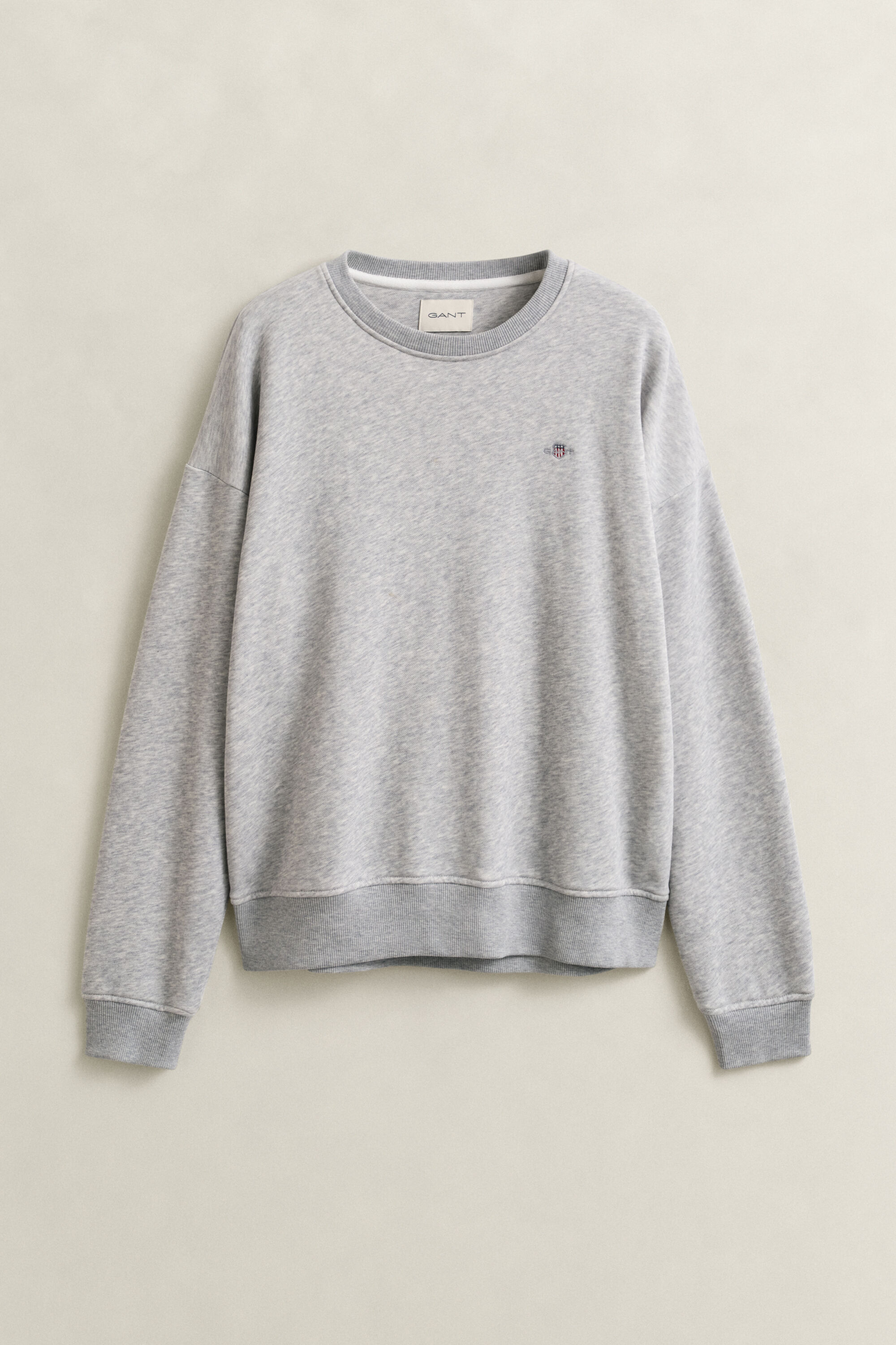 Shield Sweatshirt — LIGHT GREY MELANGE
