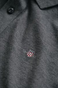 Regular Fit Shield Piqu&eacute; Polo Shirt