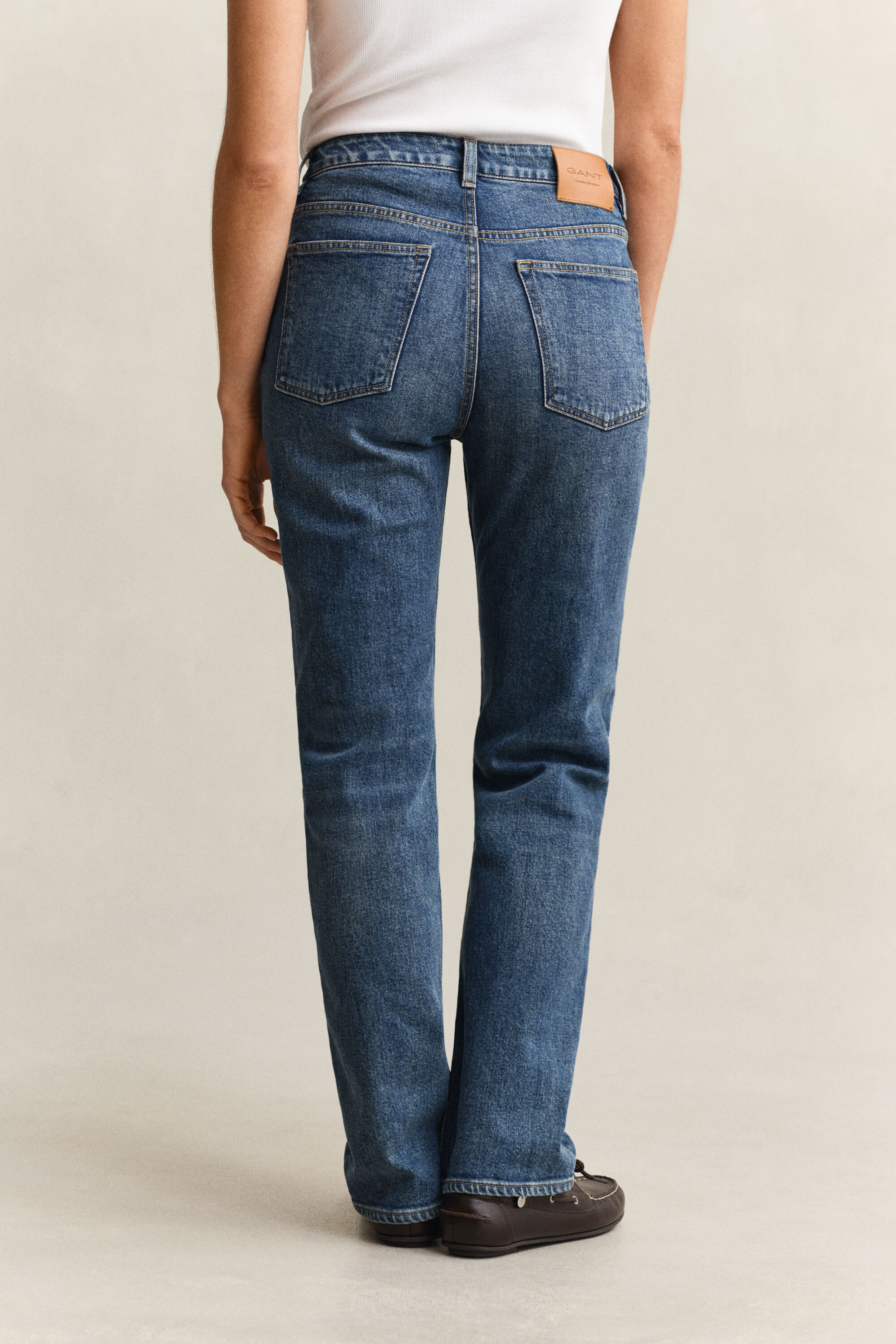 Straight Leg Stretch Jeans