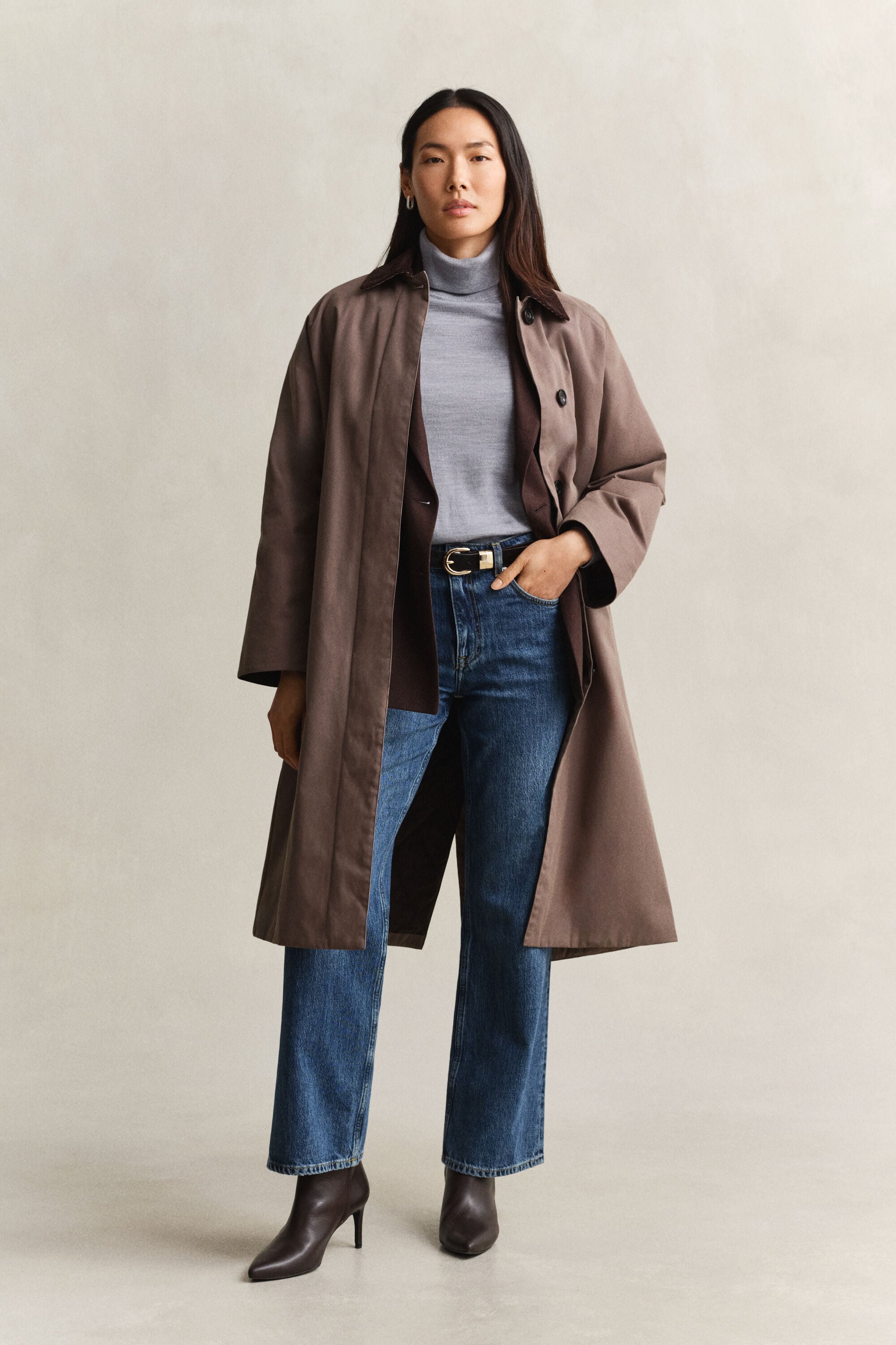 Extra Fine Merino Wool Turtleneck Sweater