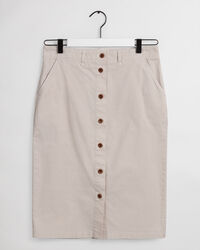 Regular Fit Sunfaded Chino Skirt
