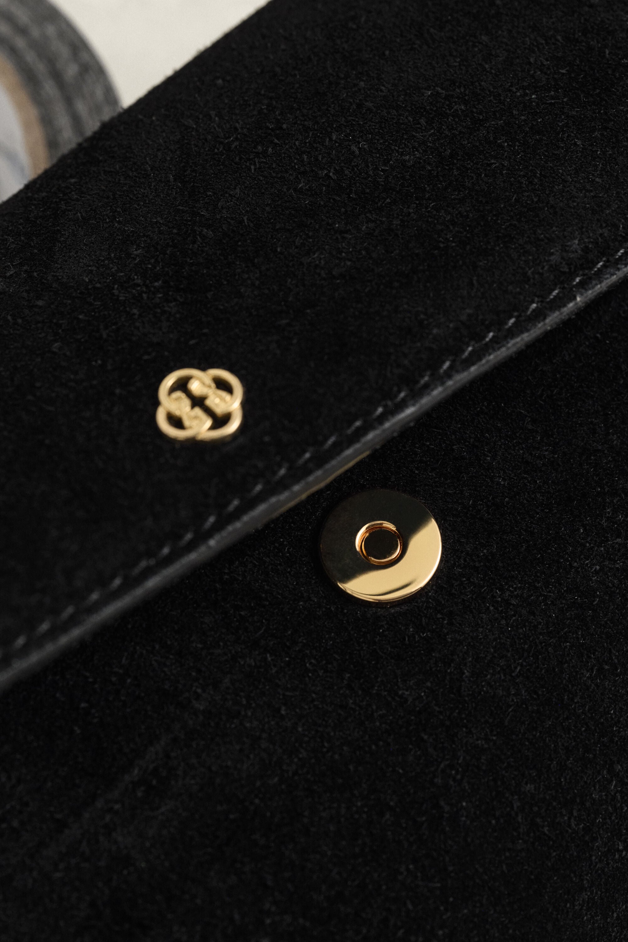 Suede Clutch
