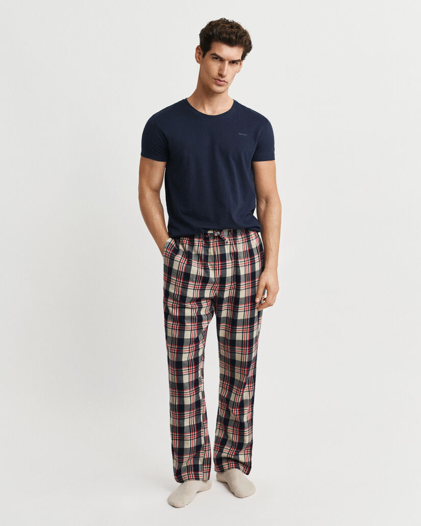 Flannel Checked Pajama Pants