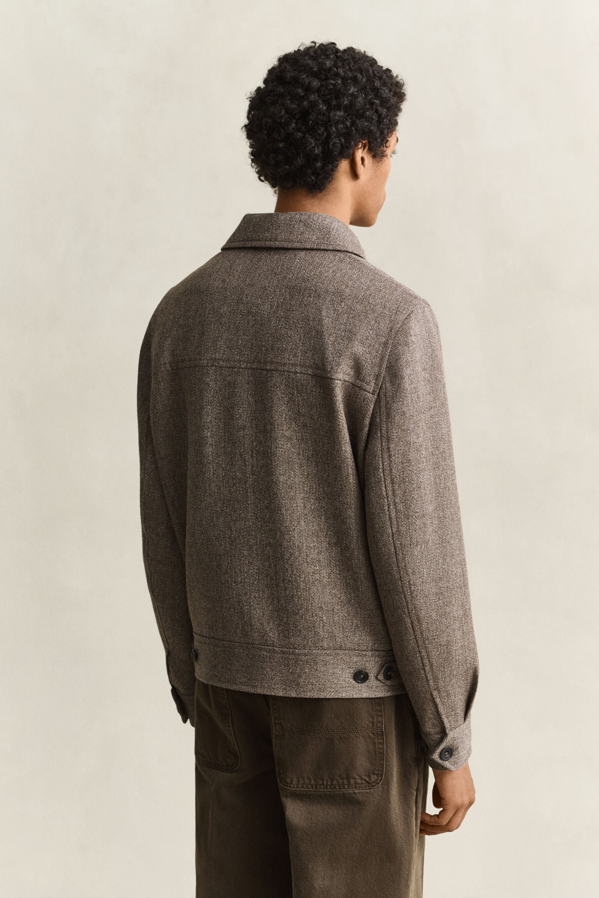 Mélange Wool Jacket