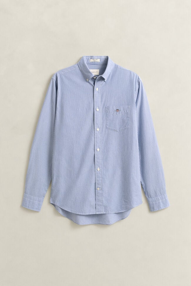 Banker Stripe Classic Poplin Shirt