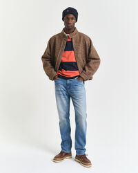 Block Striped Heavy Rugger