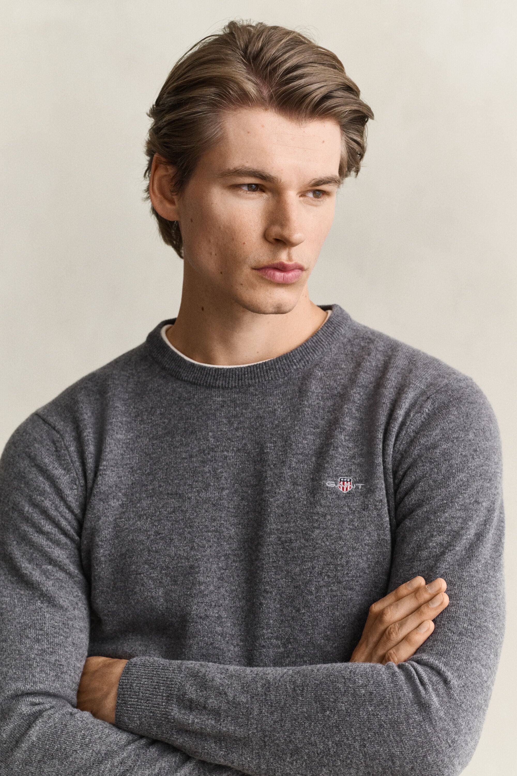 Lambswool Crew Neck Sweater