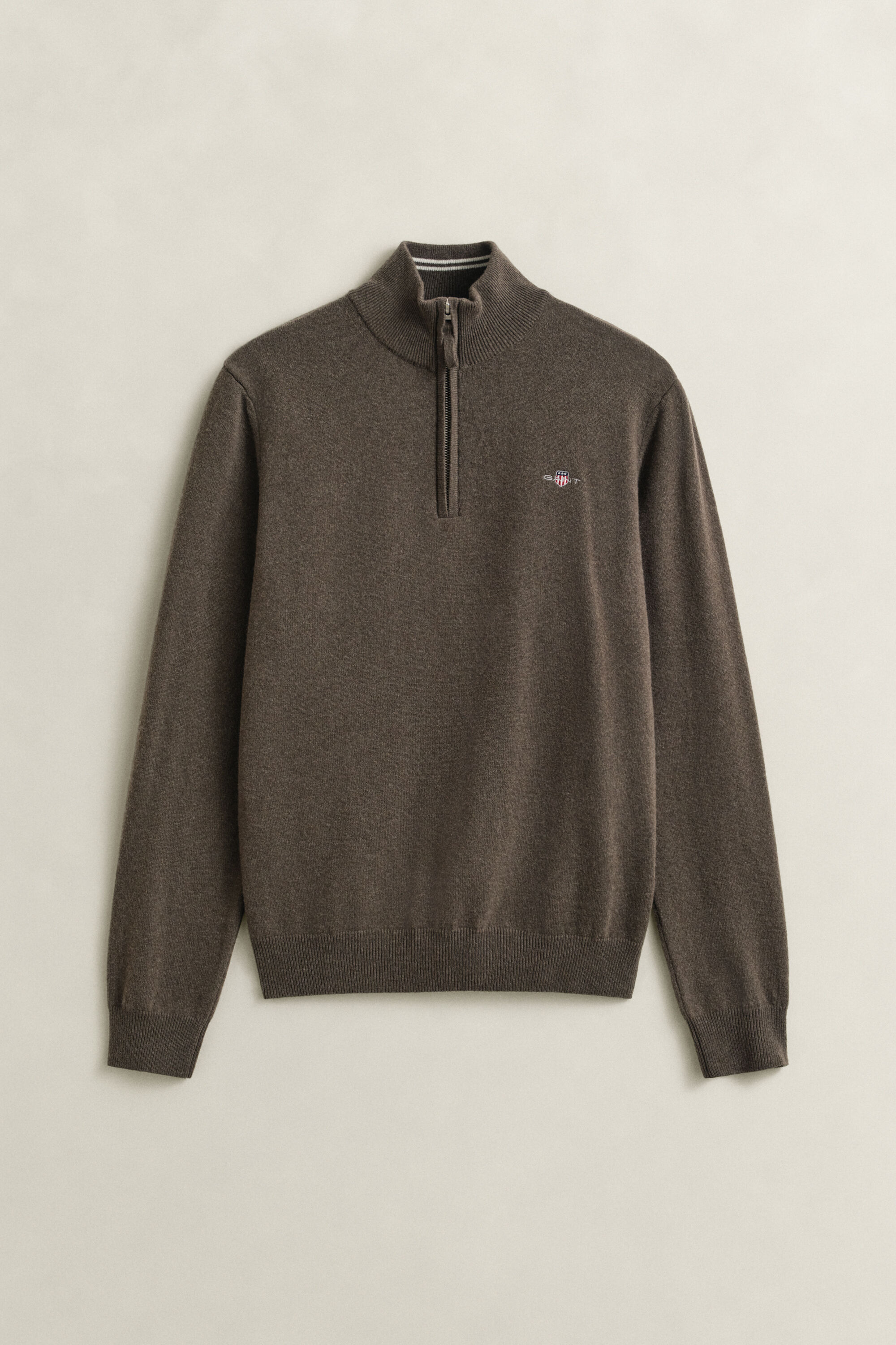 Superfine Lambswool Half-Zip Sweater