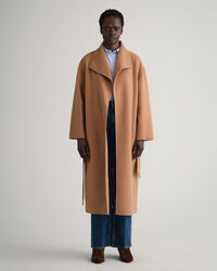 Handstitched Belted Coat