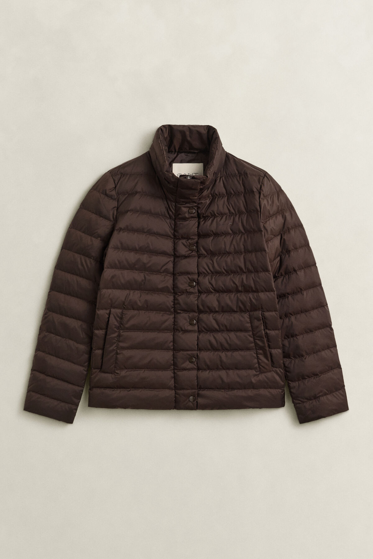 Light Down Jacket — DEEP BROWN