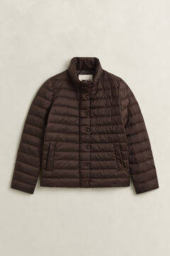 Light Down Jacket — DEEP BROWN 3