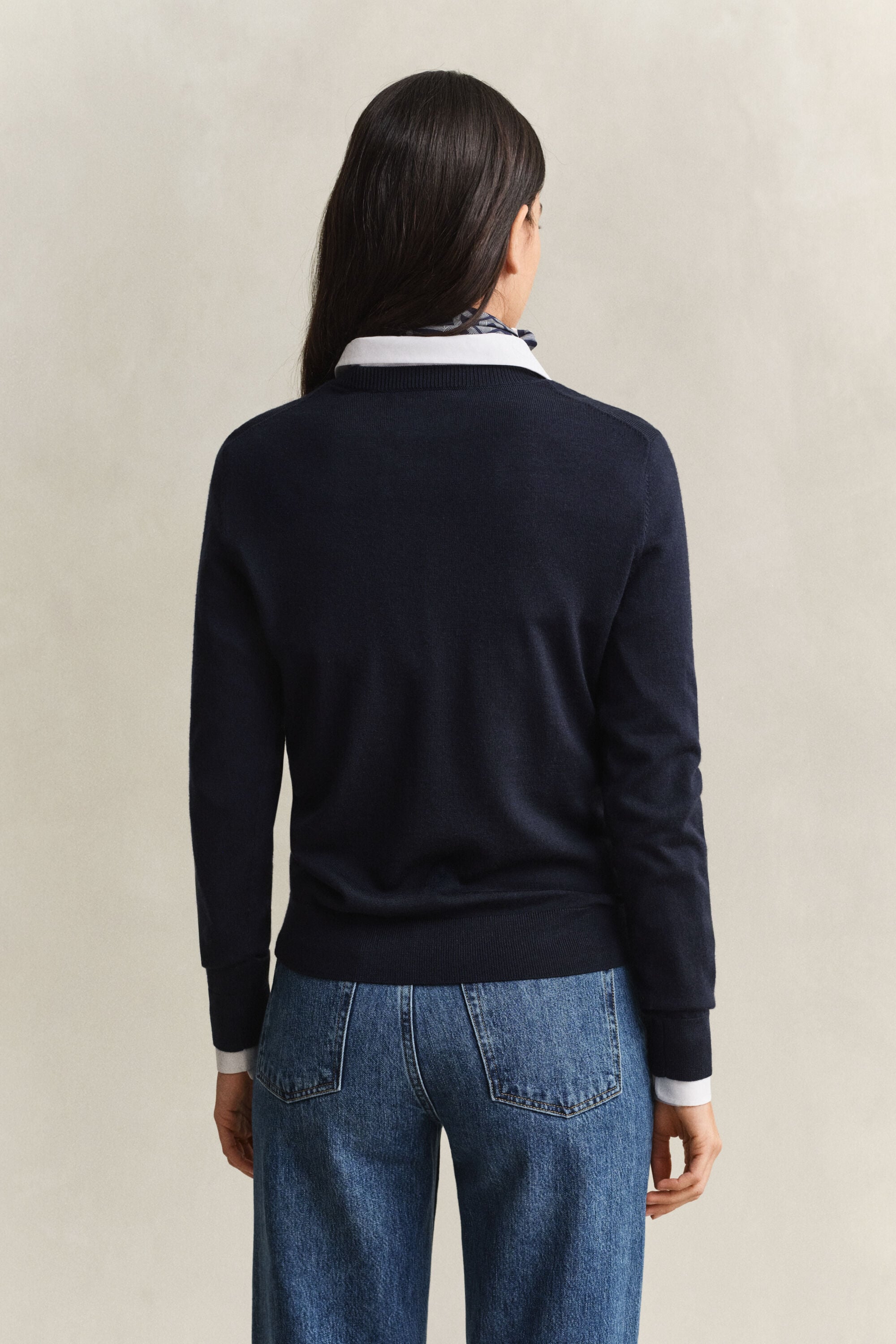 Extra Fine Merino Wool Crew Neck Sweater