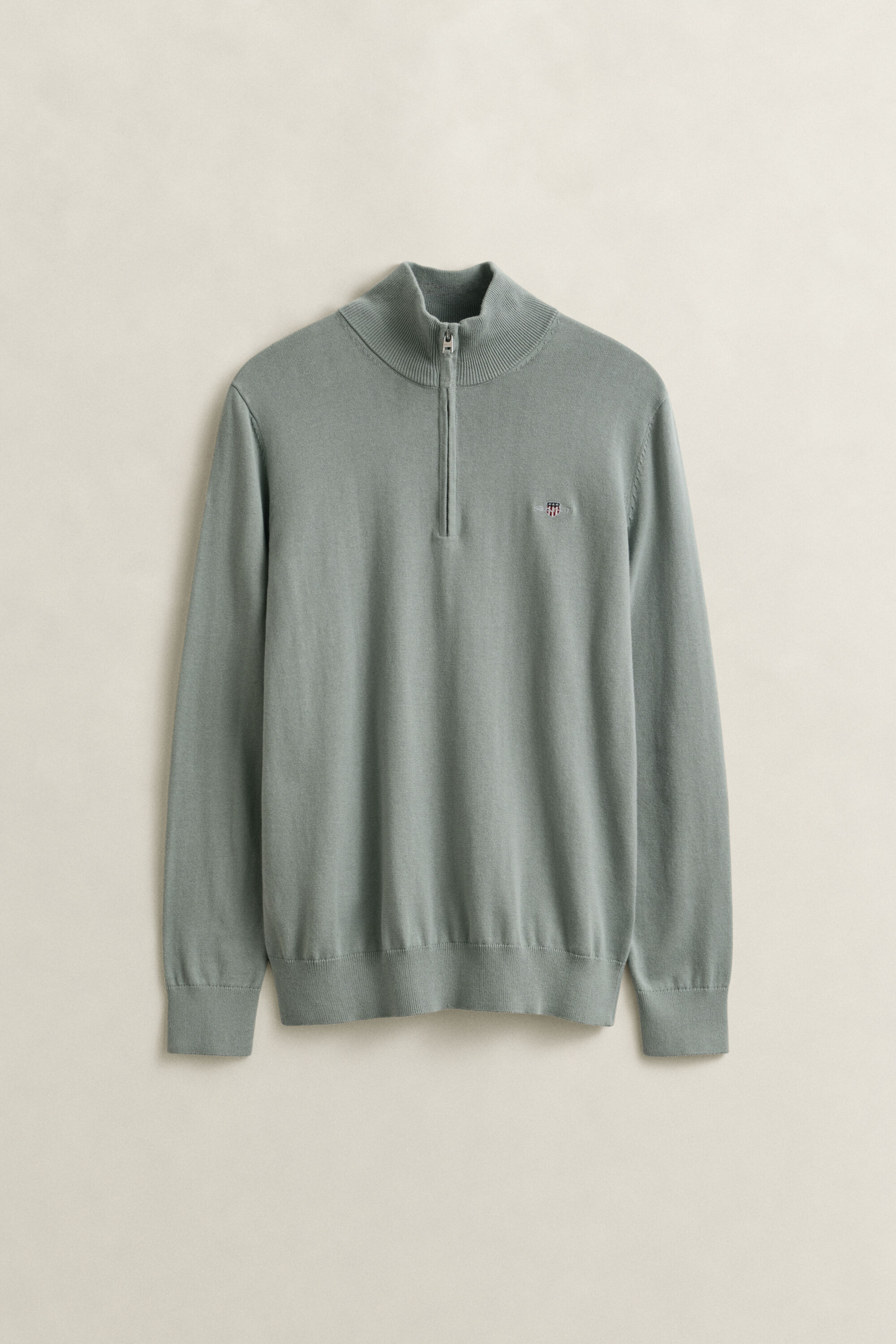 Classic Cotton Half-Zip Sweater