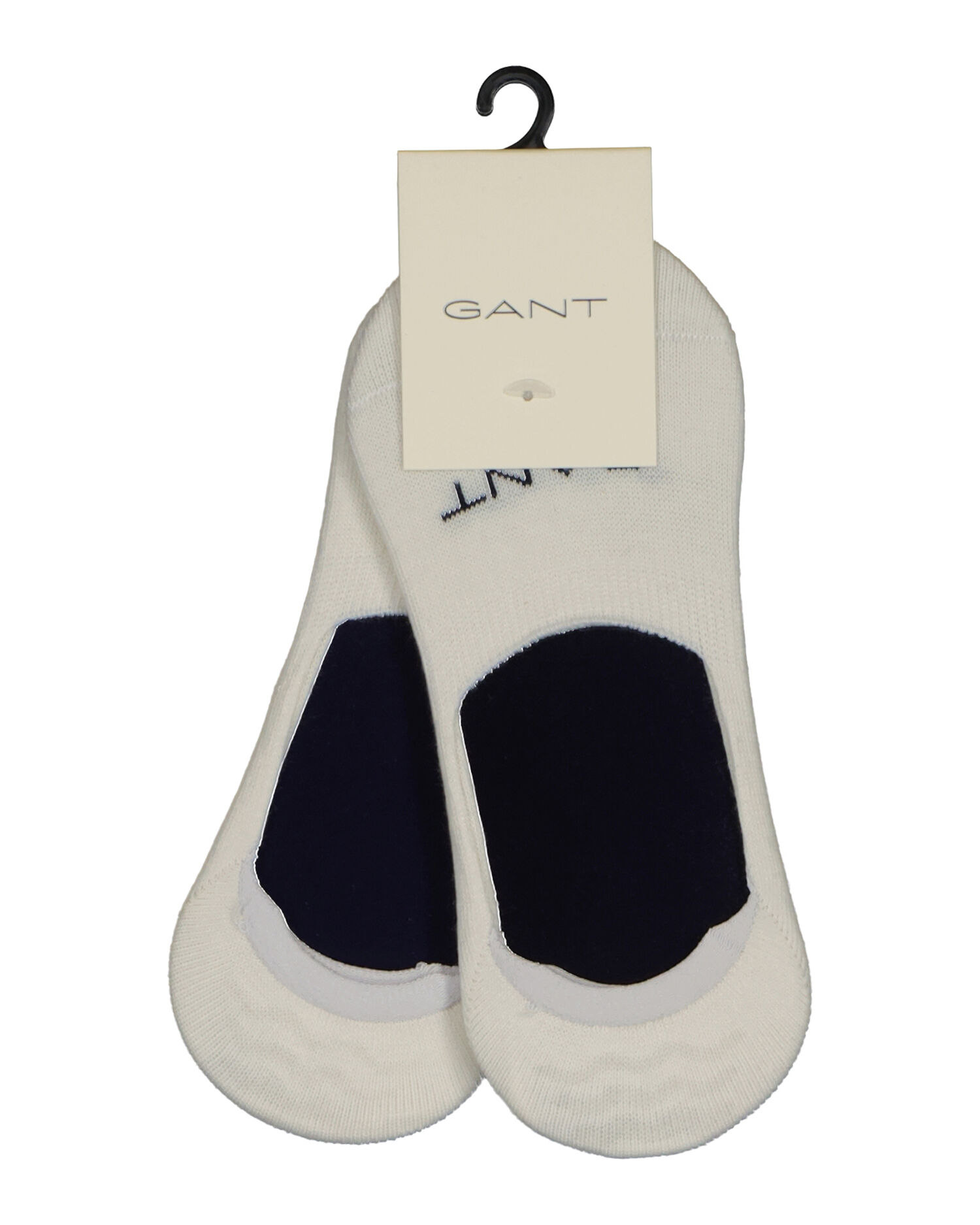 2-Pack Invisible Socks — EGGSHELL (alternate view)
