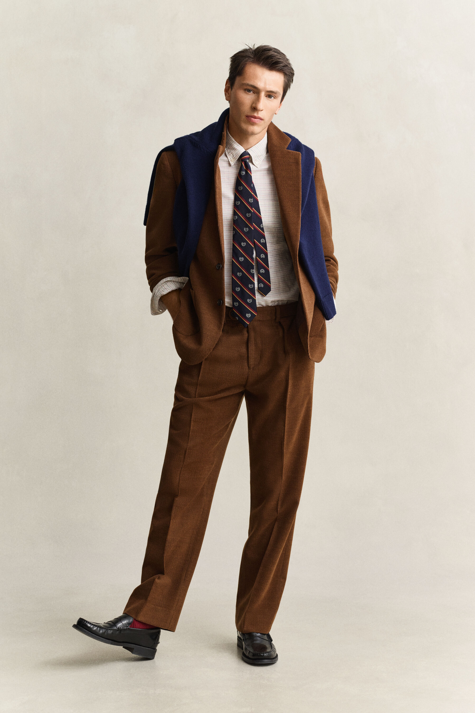 Gant x Yale Wool Corduroy Blazer