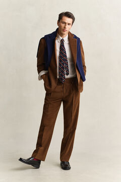 Gant x Yale Wool Corduroy Blazer — MAHOGANY BROWN 8