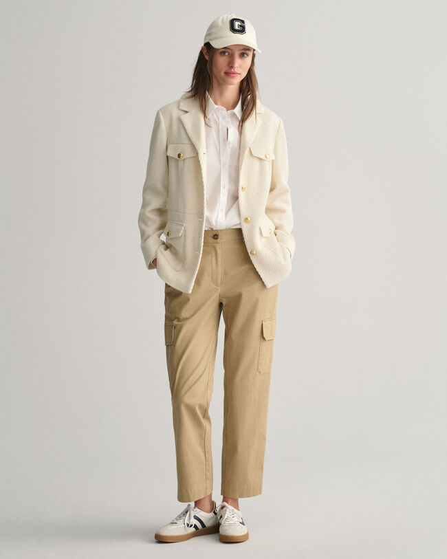 Slim Fit Textured Blazer Jacket