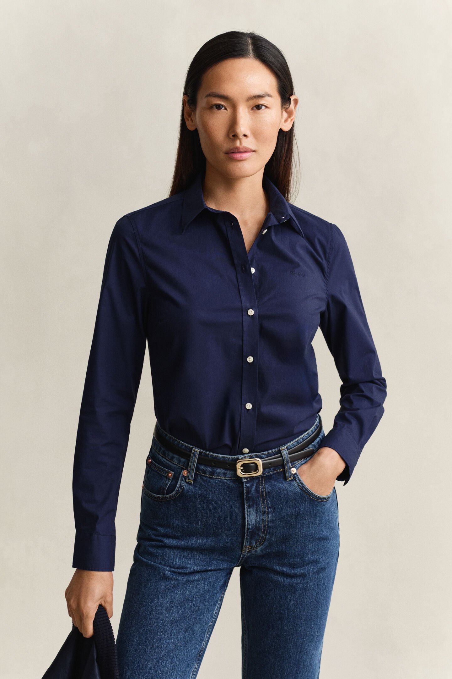Slim Fit Poplin Shirt