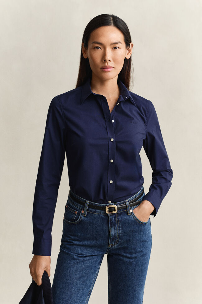 Slim Fit Poplin Shirt