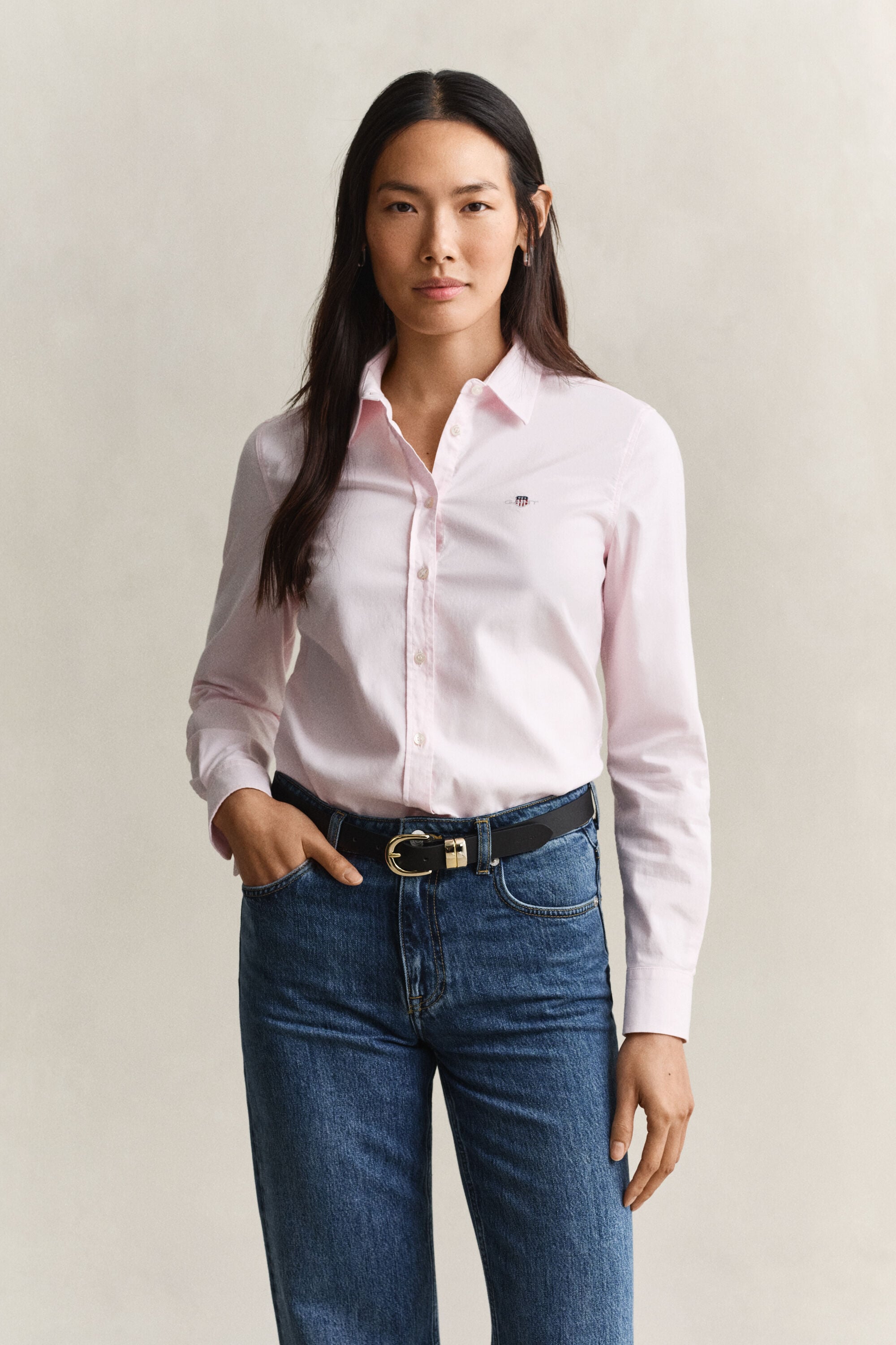 Classic Slim Stretch Oxford Shirt