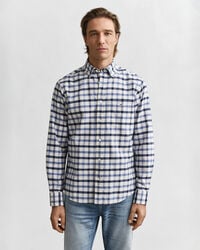 Regular Fit Checked Oxford Shirt